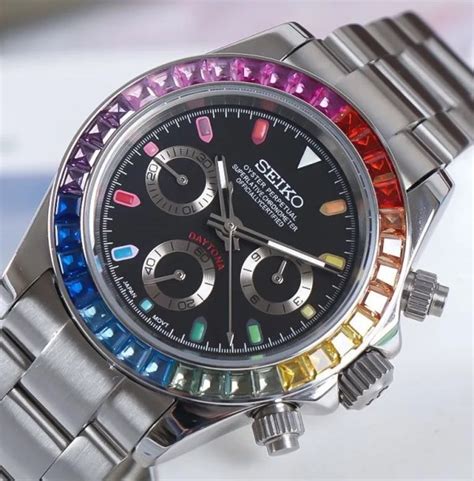 orologio daytona plastica trasparente|Seiko Rainbow Daytona – PrimeWatch.